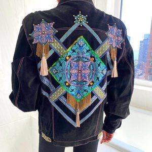 Roberto Cavalli Vintage Suede Cowgirl Jacket
